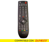 Control Remoto para Televisor SANKEY y Cajilla Digital (Cable and Wireless / +Movil)