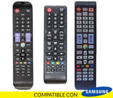 Control Remoto para Televisor Samsung (Normal/Smart/Netflix/4k)